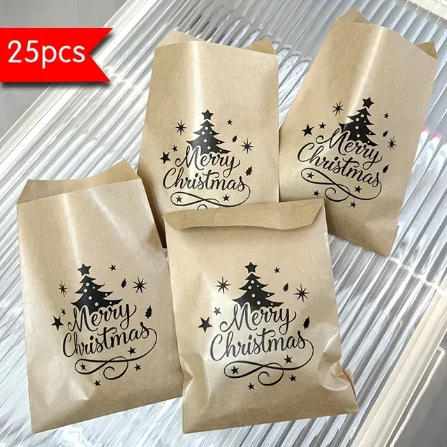 Kraft Paper Christmas Gift Bag 2