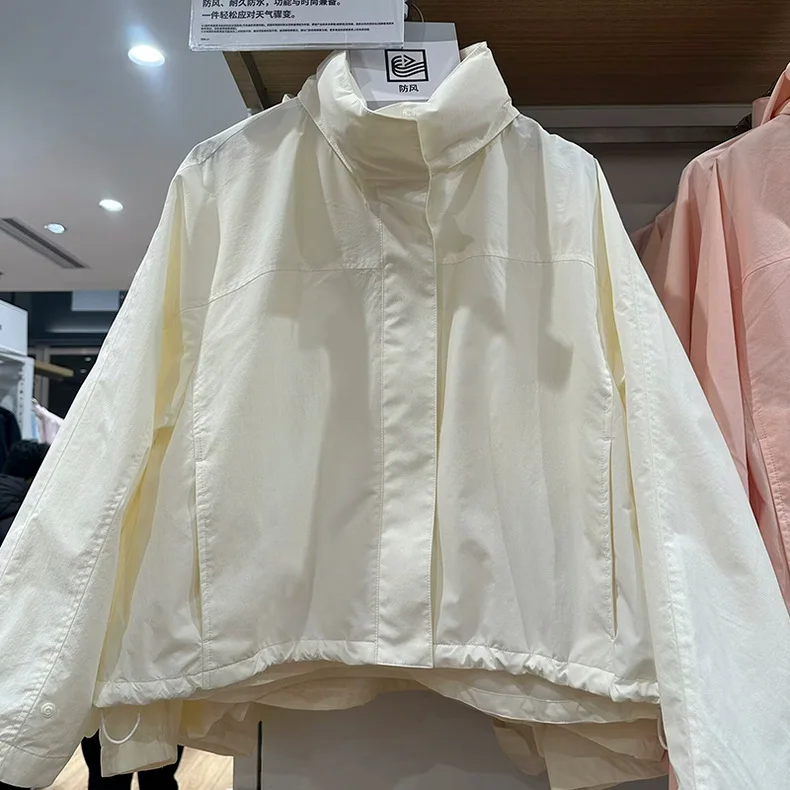 Frühling Herbst Damen Winddichte Coole Jacke Mantel Mode