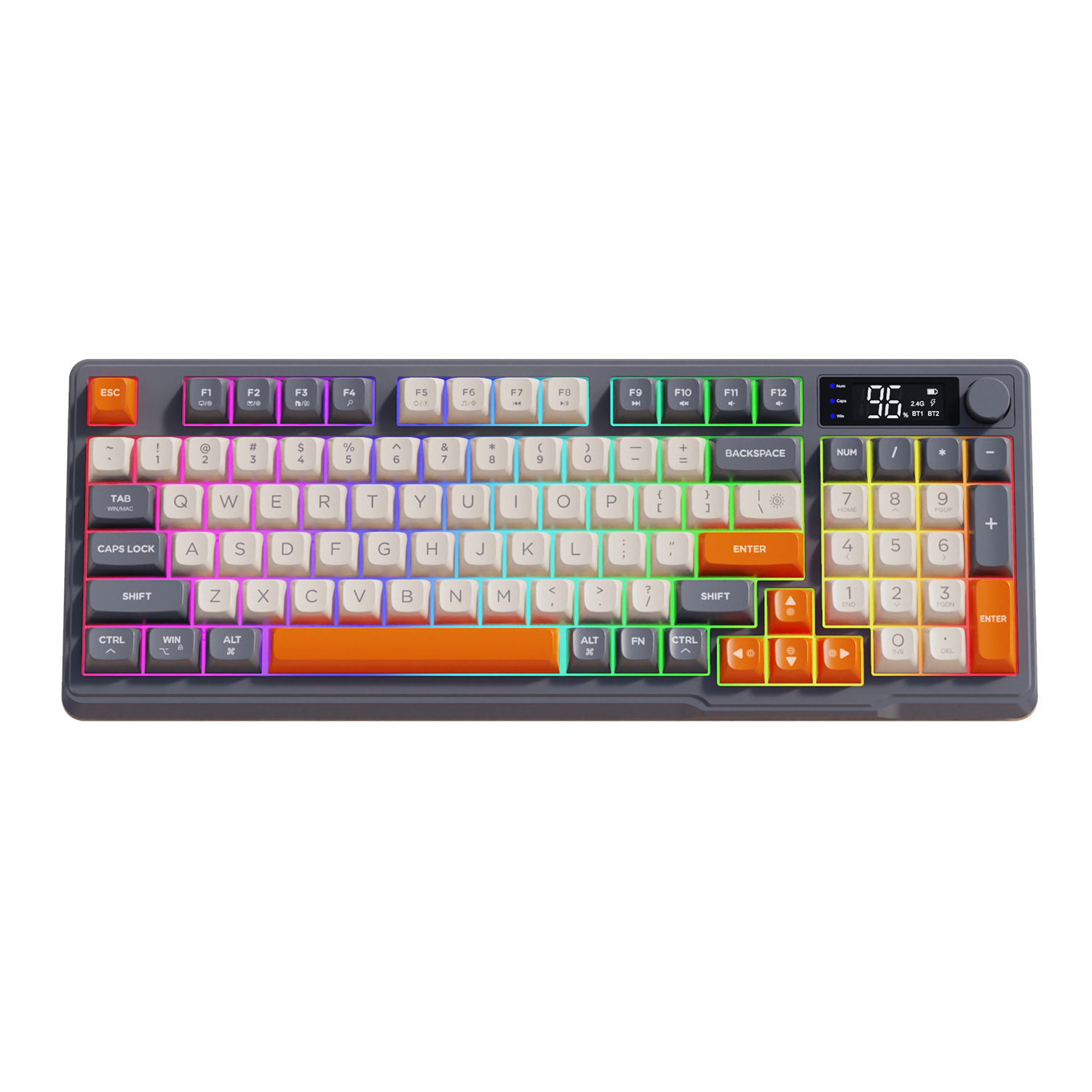 Free Wolf M96 Wireless BT Dual Mode Mechanical