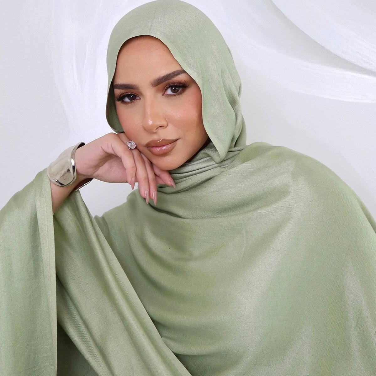 Breathable Silk Viscose Hijab