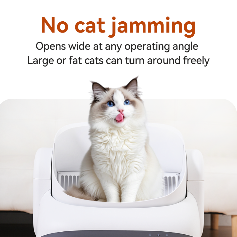 Auto-Open Cat Litter Box with App Control 3