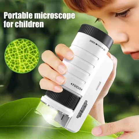 Organic Science Microscope Kit for Kids