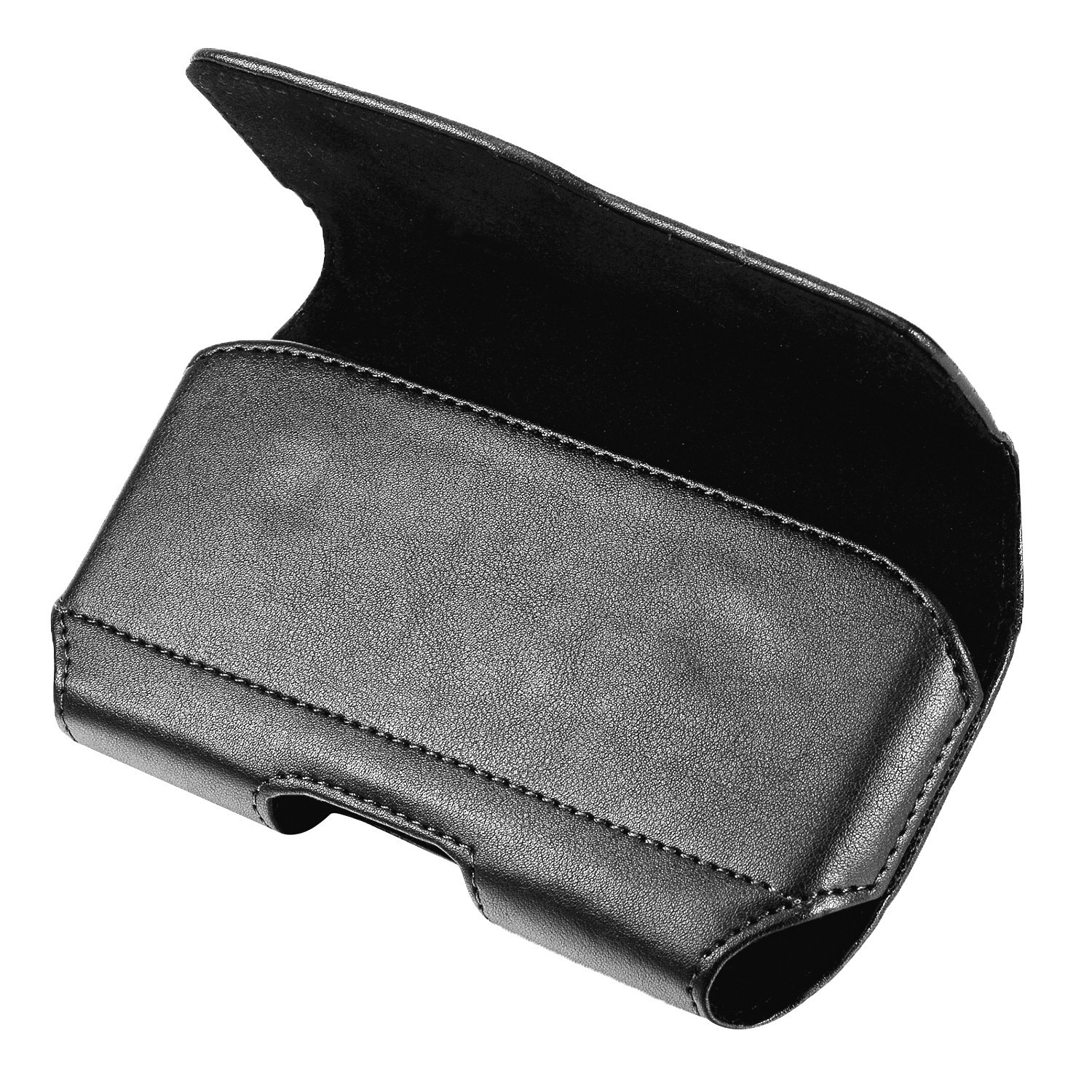 7-Inch Cowhide Pattern Waist Phone Pouch 3