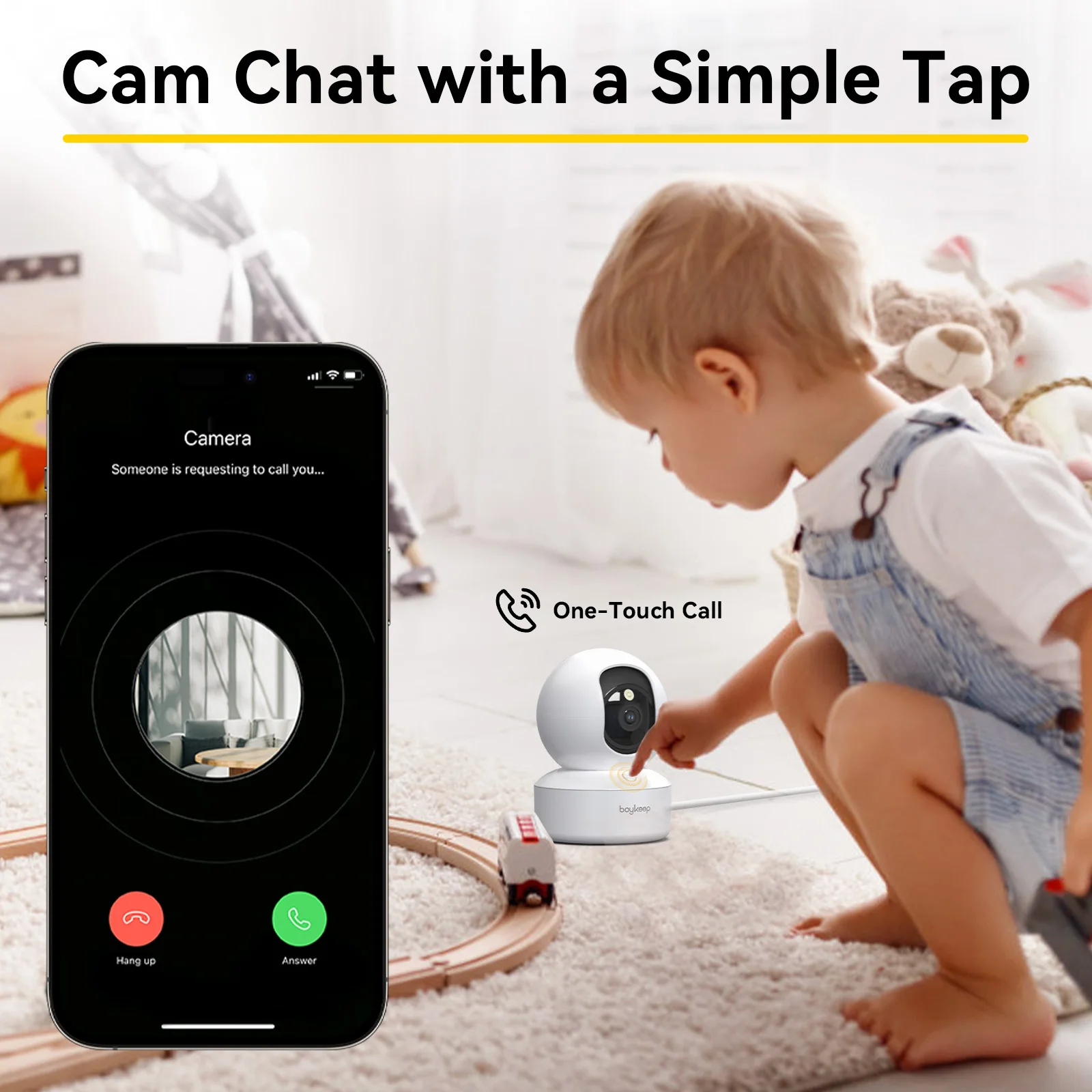 BoyKeep 3MP 5G 2 4 GHz WiFi Indoor 4