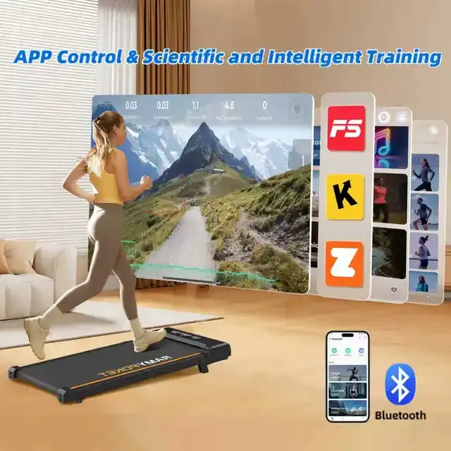 Foldable Walking Pad with Incline 2