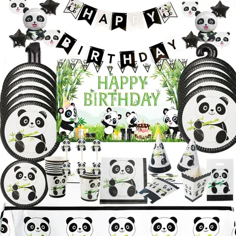Panda Party Decoration Set