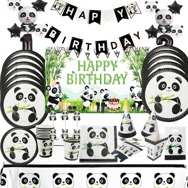 Panda Party Decoration Set 1