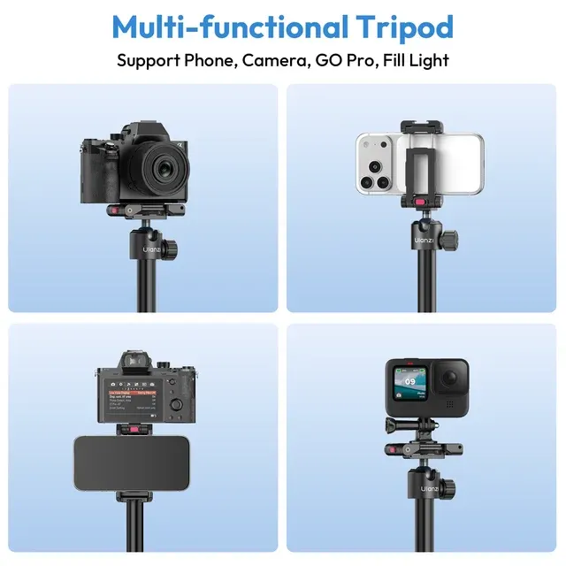 Phone Tripod With Selfie Stick 2