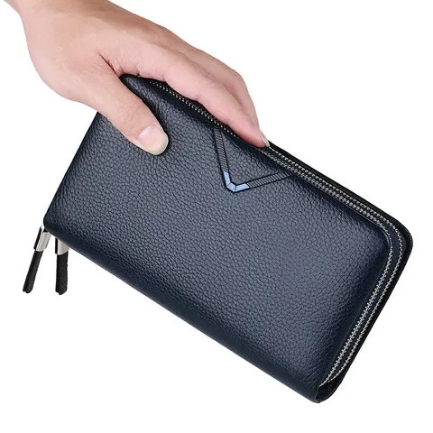 Leder Clutch