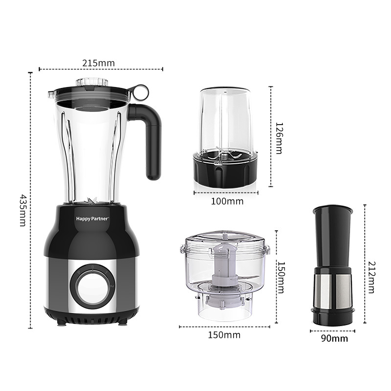 4-in-1 Kitchen Blender with Copper Motor 3