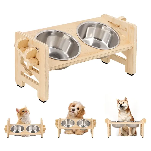 Raised Pet Food Bowl 1