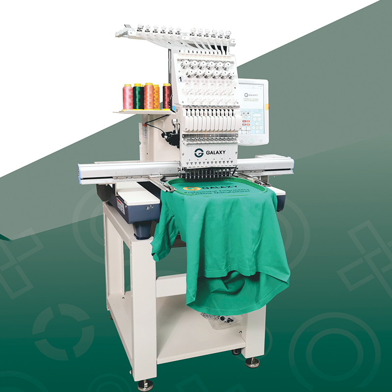 Große Einkopf-Stickmaschine 500x800mm 4