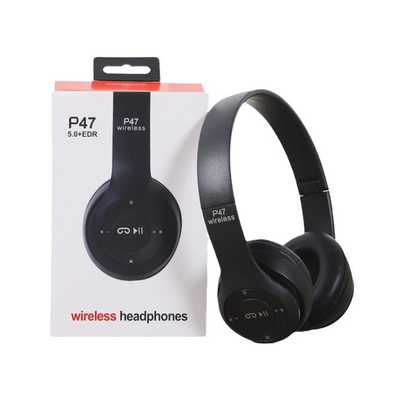Gaming Headset Wireless Over Ear Cordless Headphones With