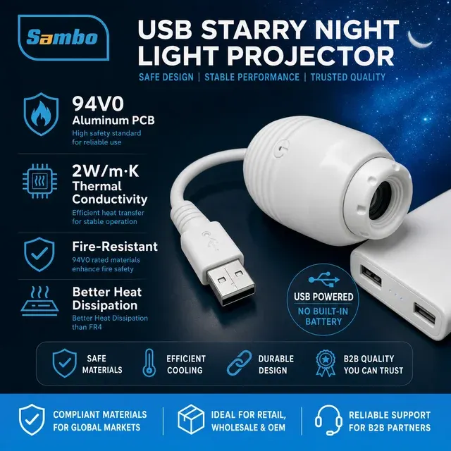 Starry Night RGB Galaxy Projector Lamp 4