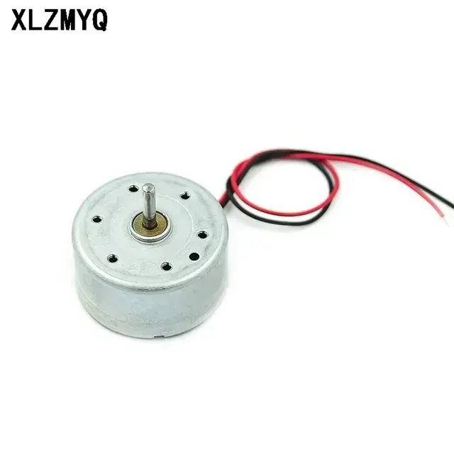 10 Pcs Round Mini DC Motor, Micro 300, 3V-5V, 2.0 mm Pitch 4