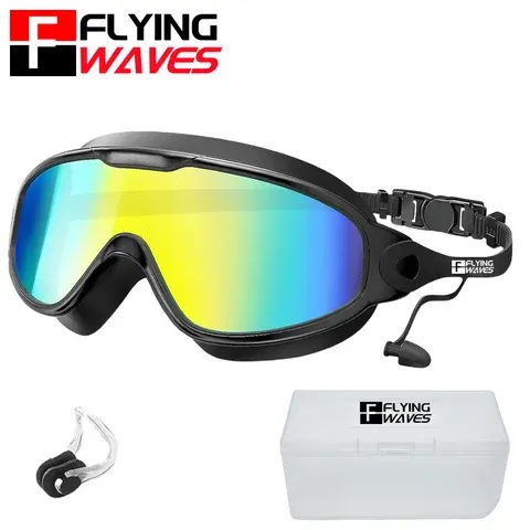Large-Frame Swim Goggles for Adults