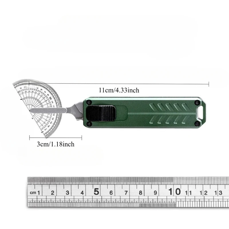 Microtech Klappmesser – Mini Tragbarer Aluminium-EDC-OTF-Cutter Klinge Nicht 3