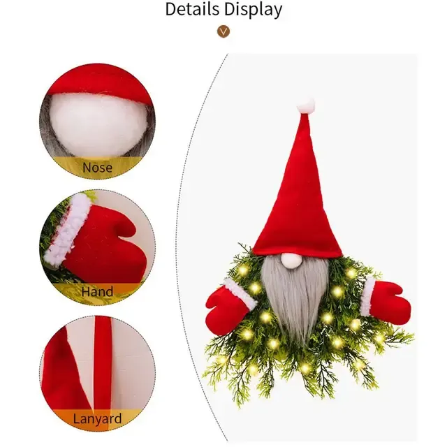 Christmas Door Wreath 3