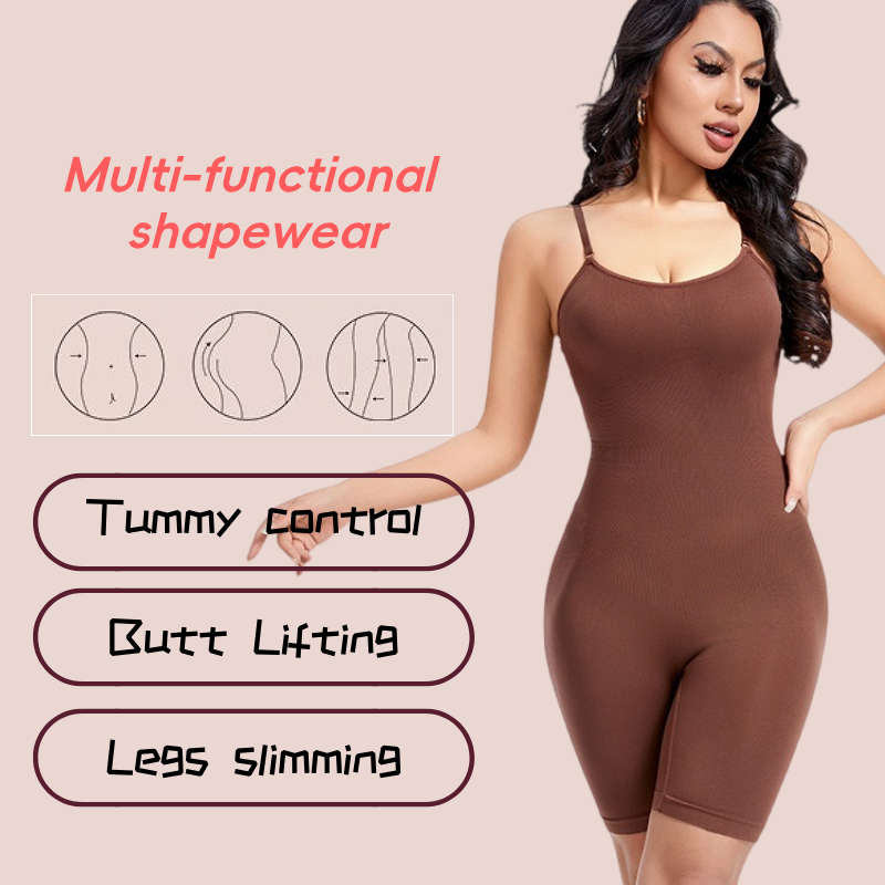 Seamless Spandex Shapewear Bodysuit 3