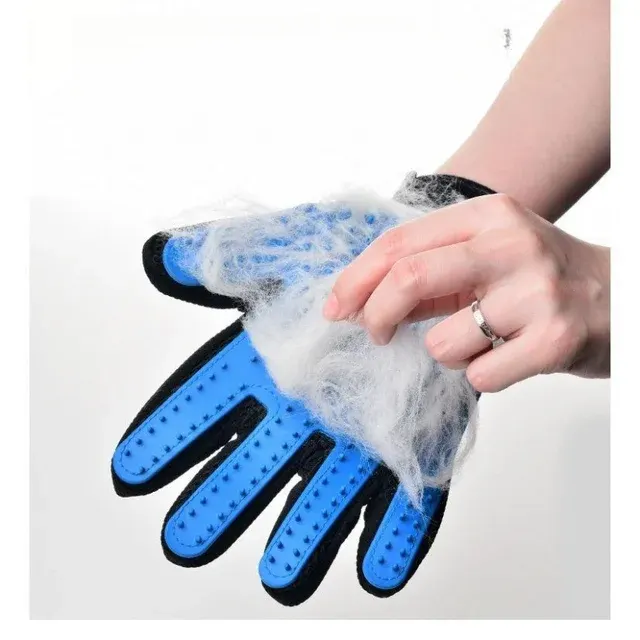 Pet Fur Grooming Glove 4