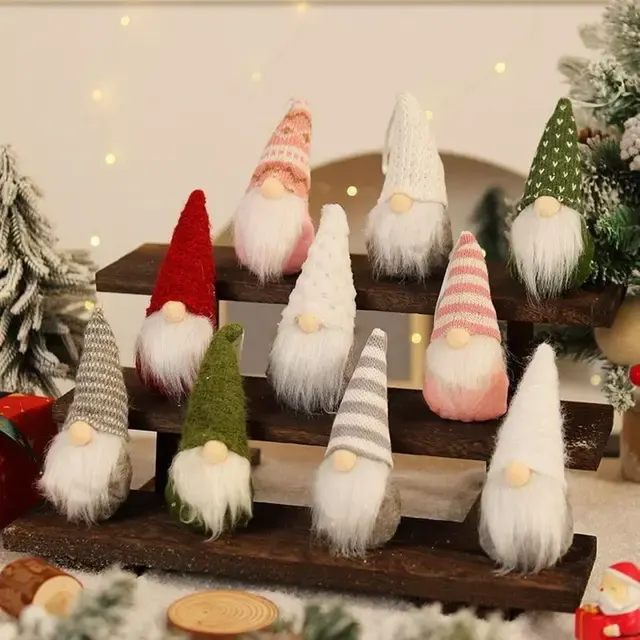 Plush Gnome Ornament 4