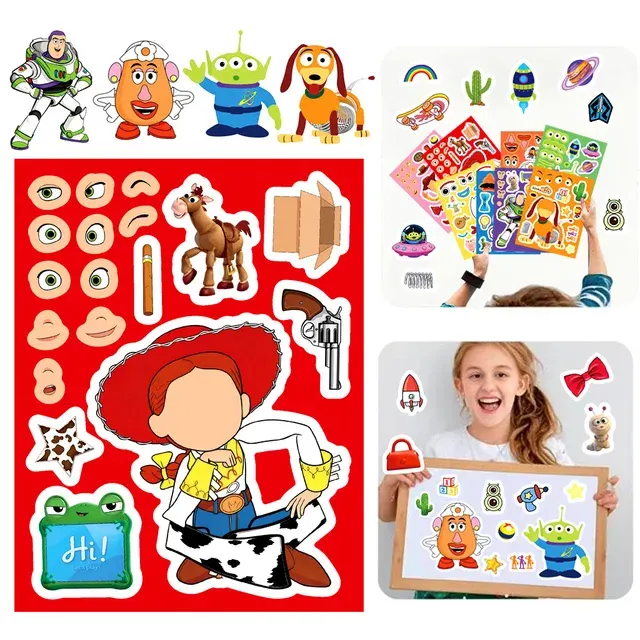 Waterproof Face Sticker Set for Kids 3