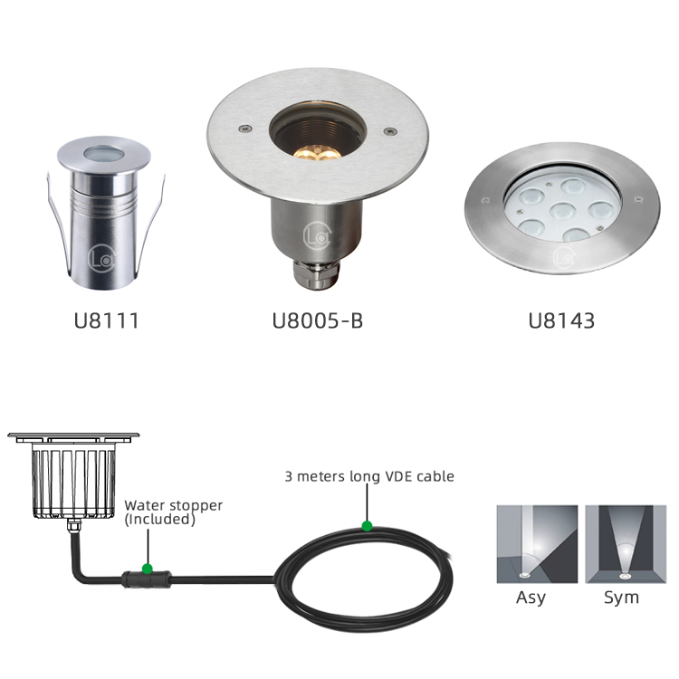 IP68 Waterproof LED Aquarium Decoration Light Linear Fish 2