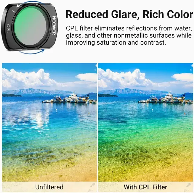 ND and CPL Filter Set 4