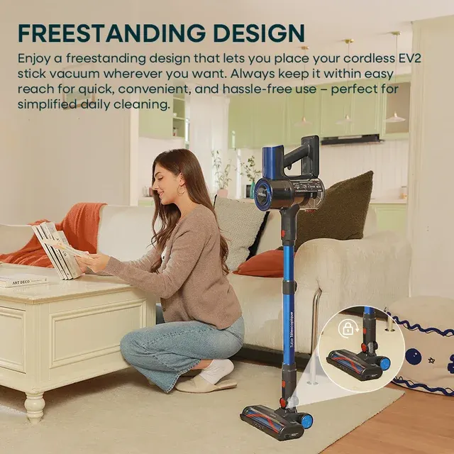 Cordless Vacuum Cleaner with LED Display 4