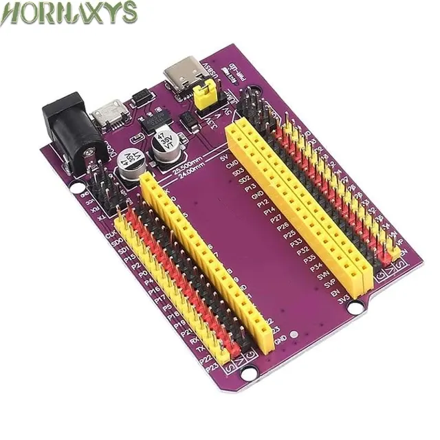 WiFi Development Board with GPIO Expansion, USB-C 4