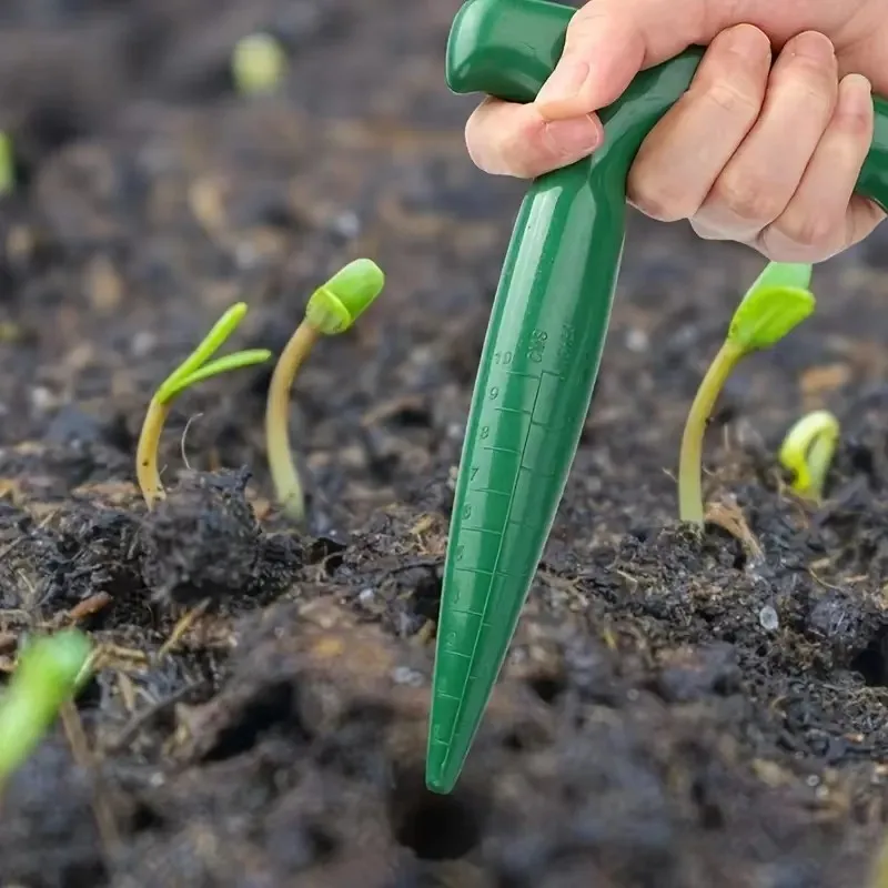 Handheld Garden Hole Punch with Scale