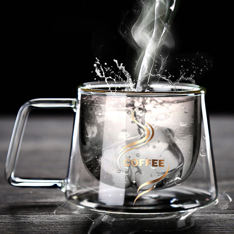 Double Wall Glass Espresso Cup 200ml 4
