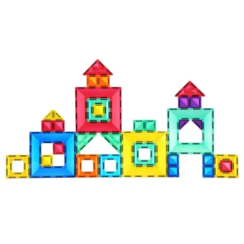 36-Piece Educational Magnetic Building Tiles
