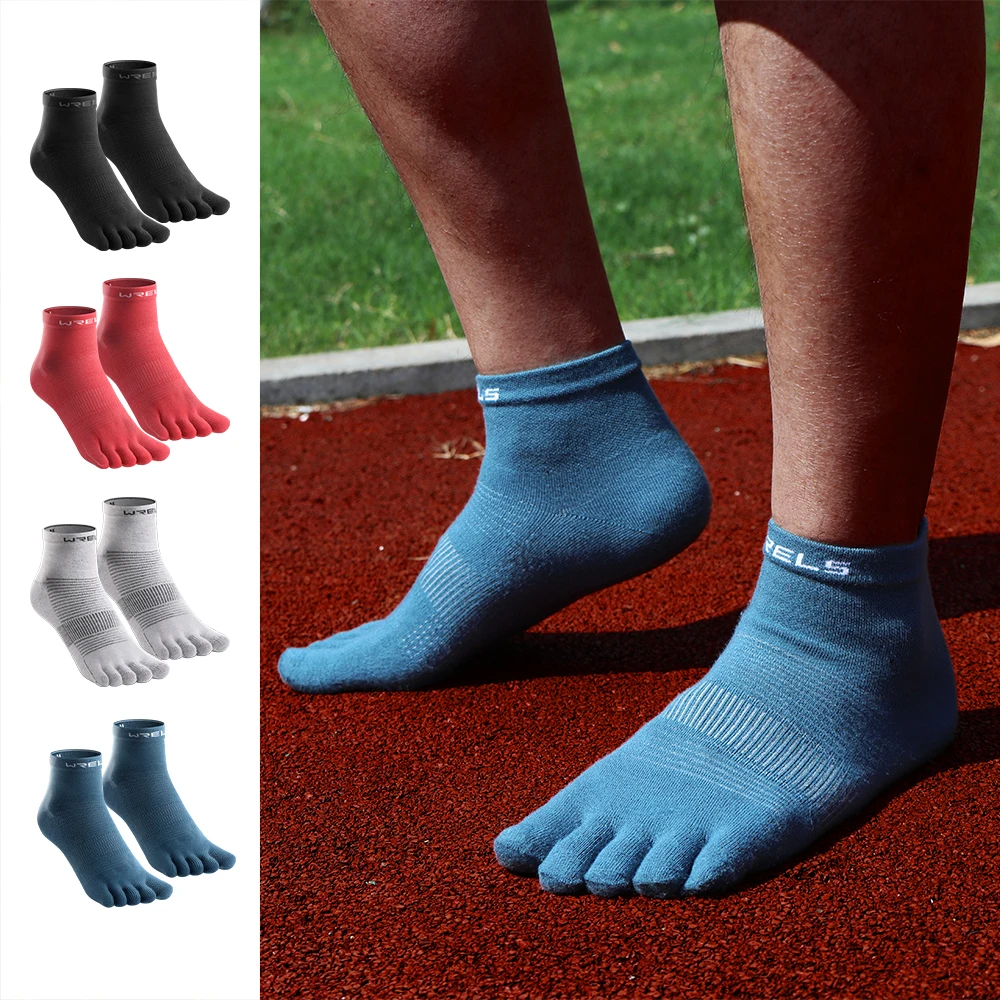 Breathable CoolMax Toe Socks for Marathon