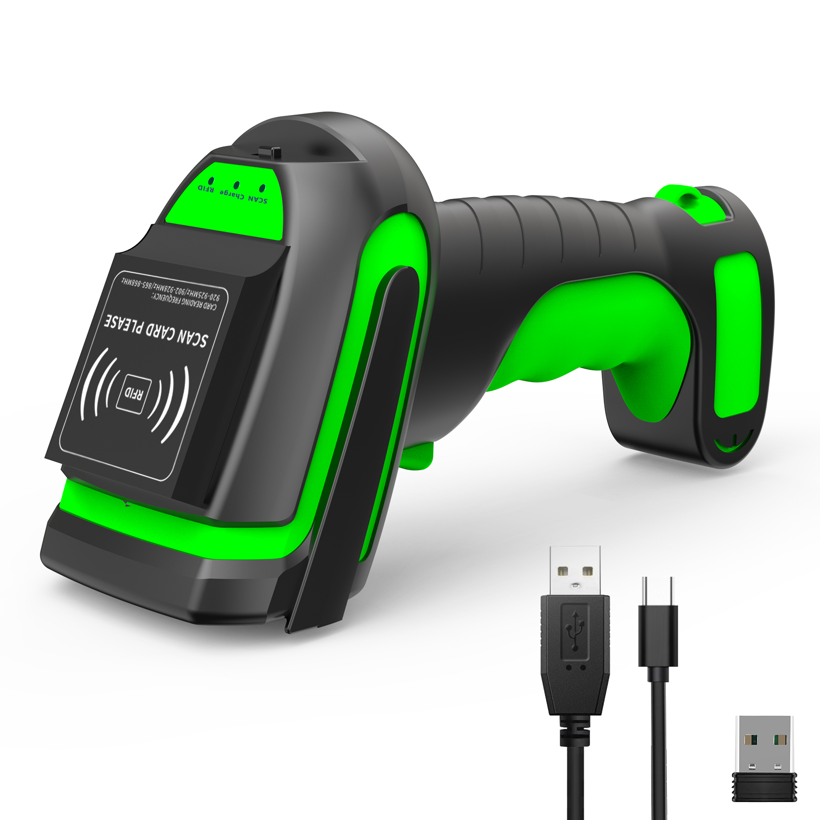 Langstrecken USB Handscanner Barcode Kabellos