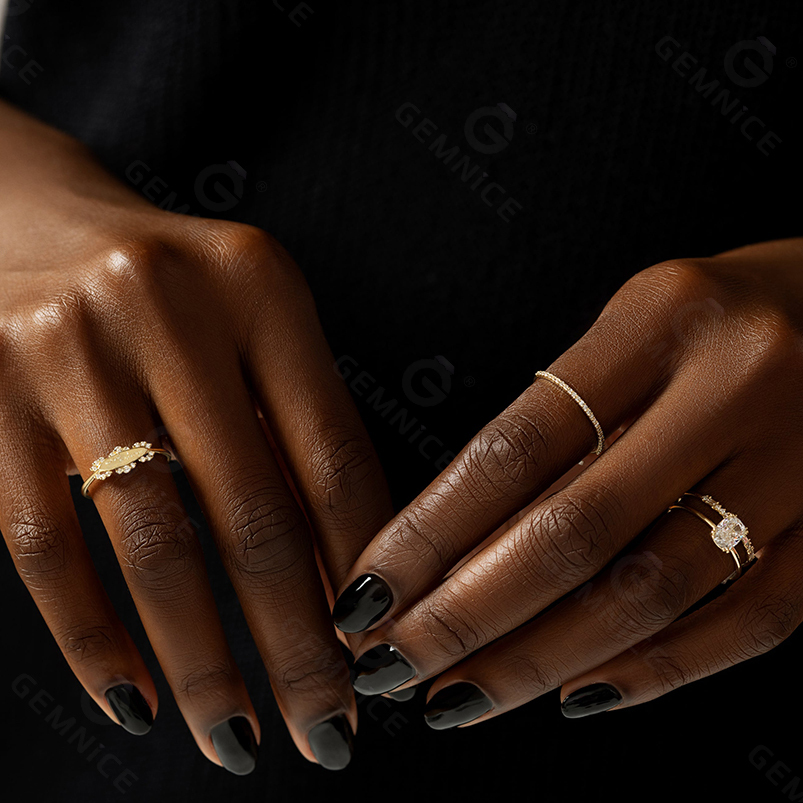 925 Silver Signet Ring Zirconia Engravable 3