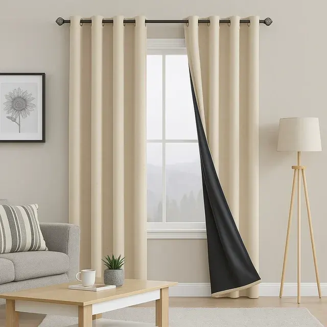Blackout Room Divider Curtain 2