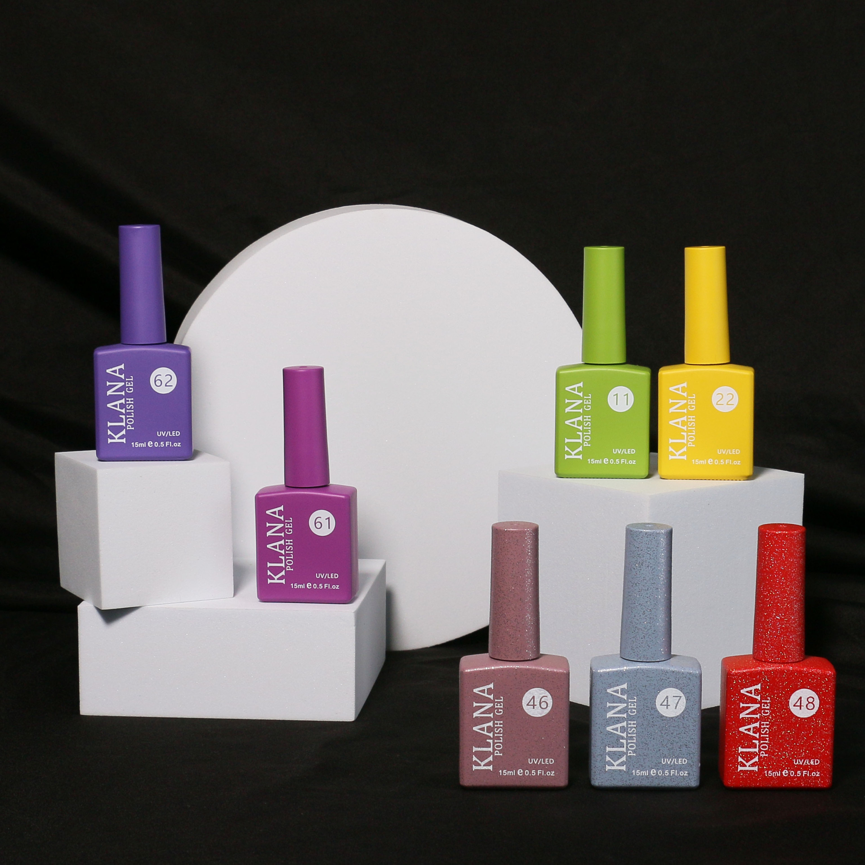 66 Color Gel Polish Nail Set Varnishes Soak