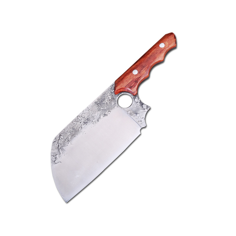 Forged Large Thick Ring Small Kitchen Knife Butcher