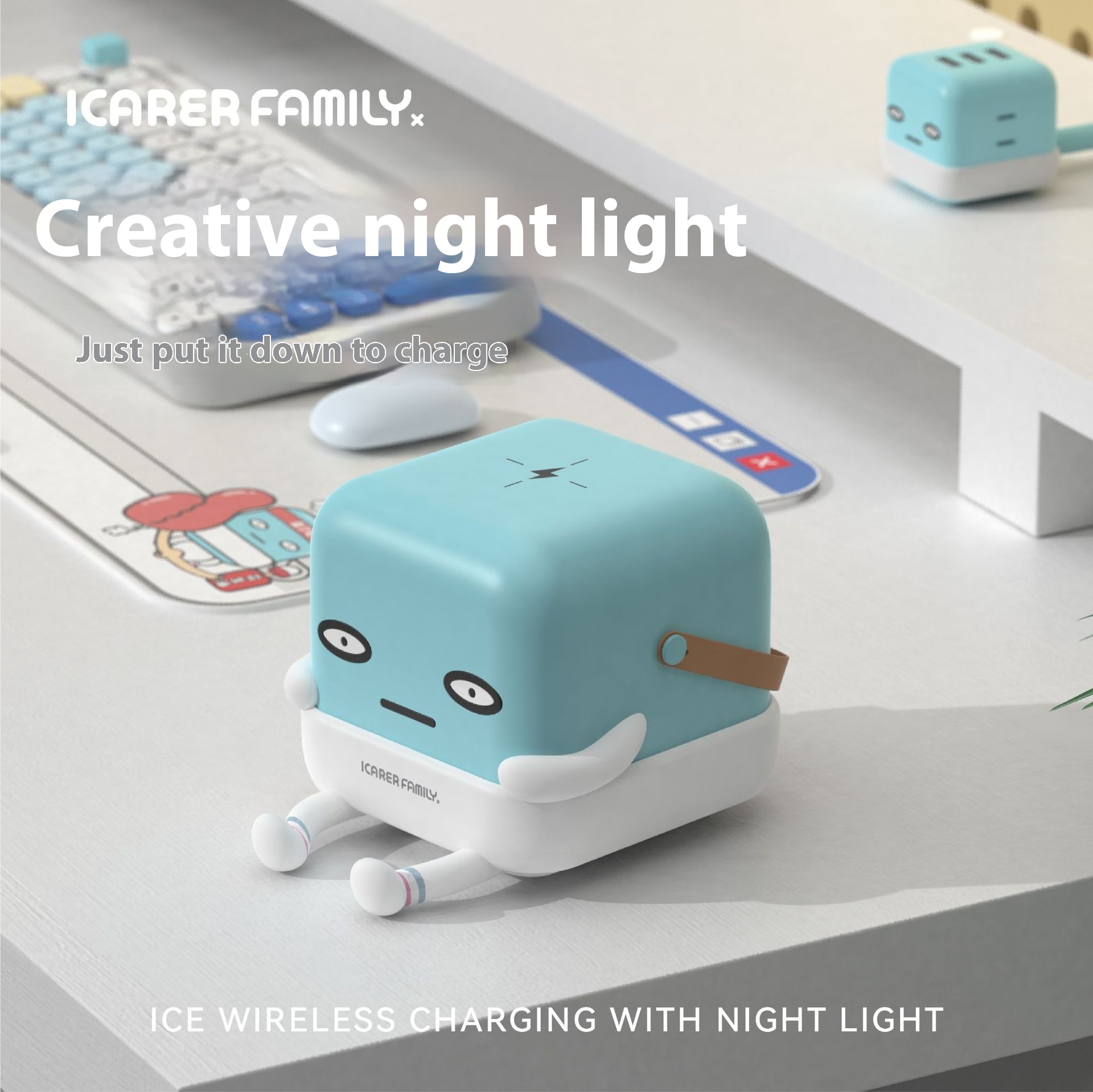 Multifunctional Cute Gift Bedside Small Night Lamp