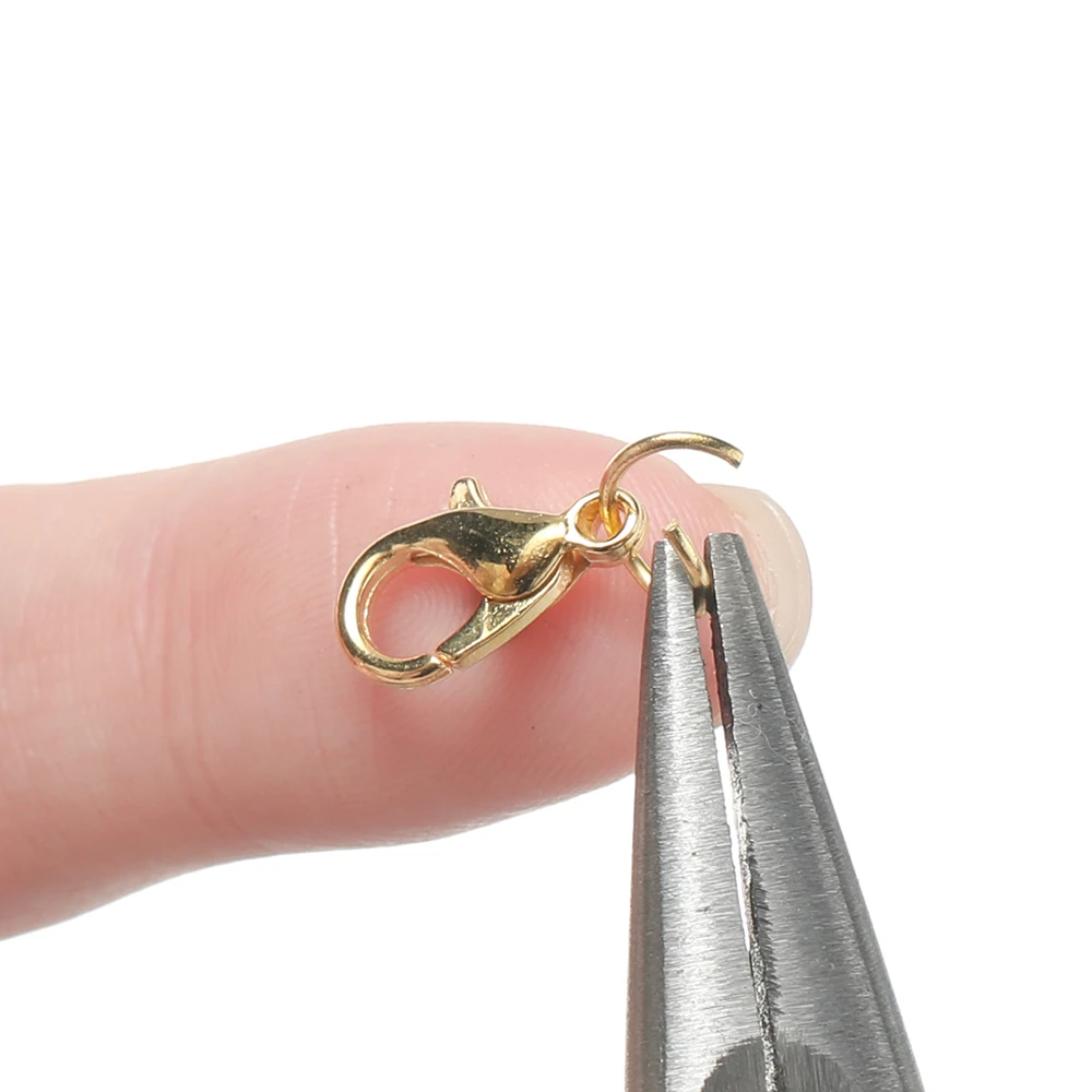 930 Teile Schachtel Schmuck Erkenntnisse Kits Offene Biegeringe 4