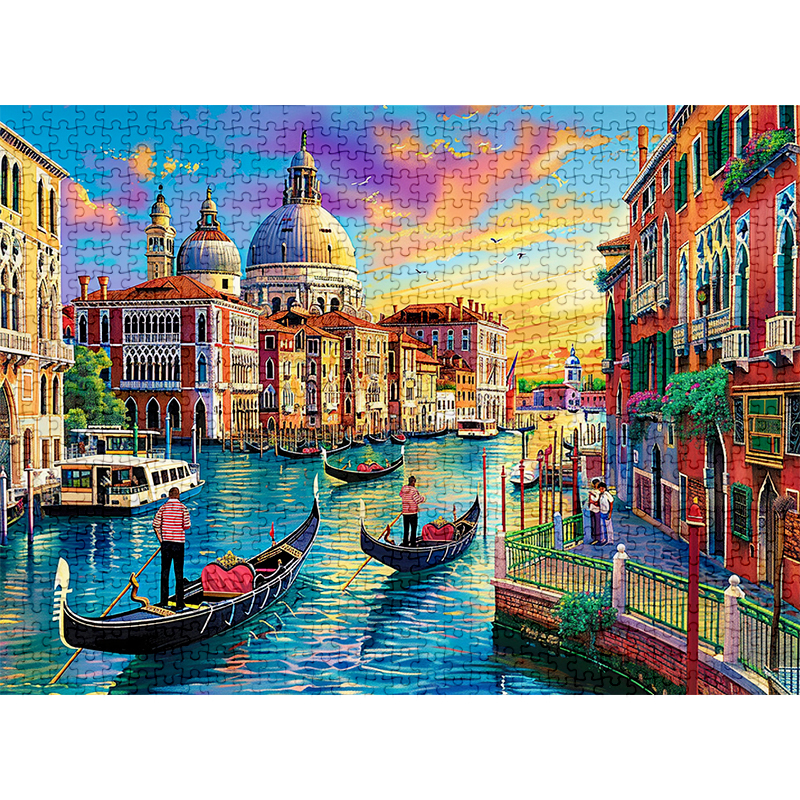 Custom Motif Jigsaw Puzzle 500 to 2000 Pieces