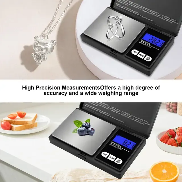 Mini Digital Pocket Scale 0.01 g Stainless Steel 3
