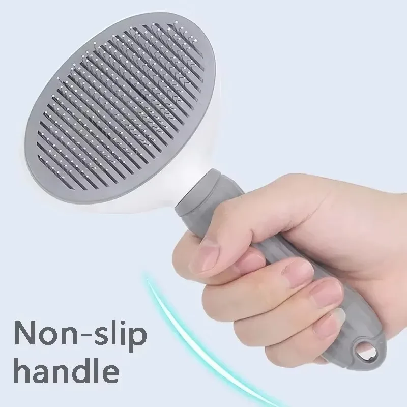 Self-Cleaning Pet Grooming Brush for Dogs 2