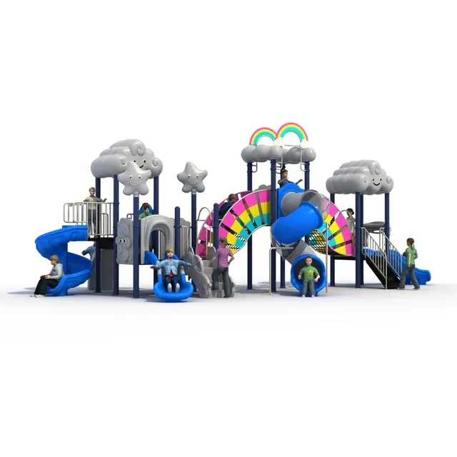 Outdoor-Spielgerät aus Eisen für Kinder 4