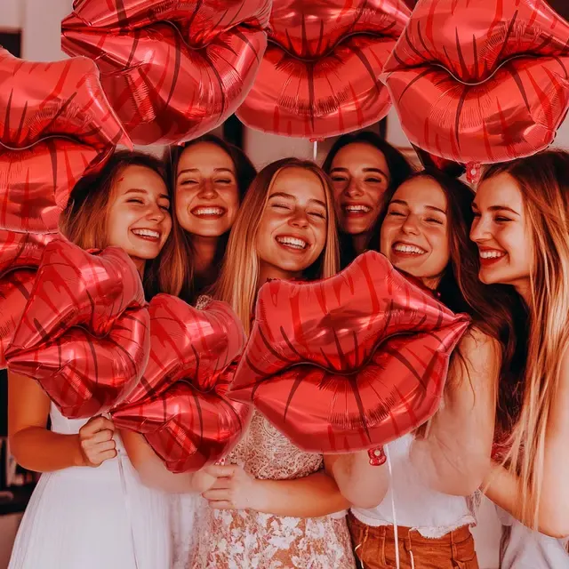 TPU LED Heart Bobo Balloon for Valentine's 3