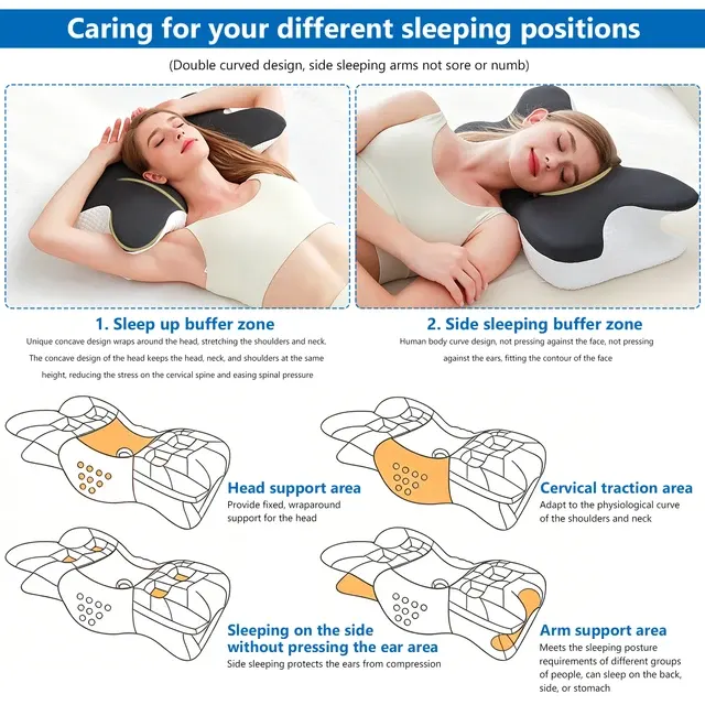 Contoured Neck Pillow 3