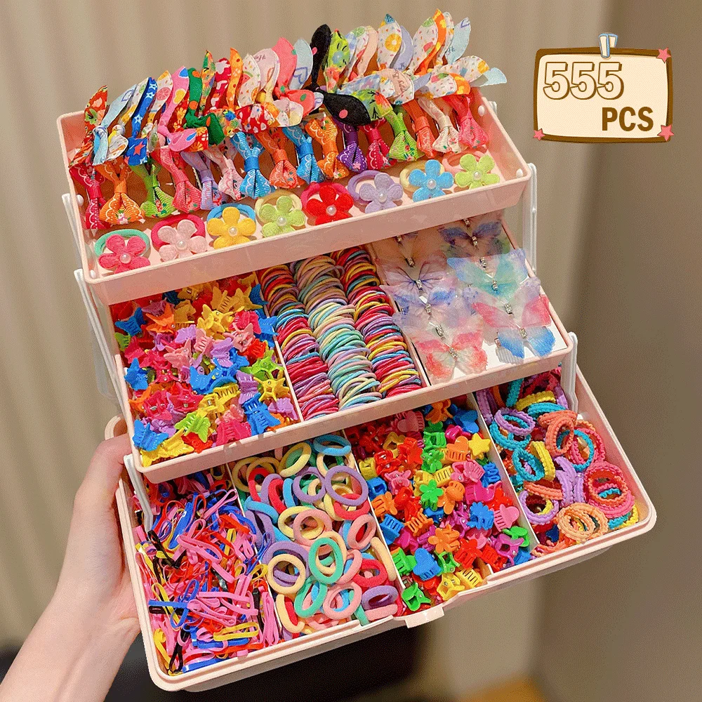 555-Piece Butterfly Hair Accessory Set 2