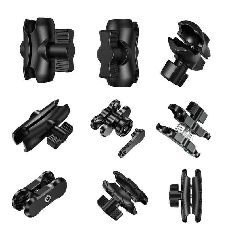 Aluminum Motorcycle Phone Mount with Ball Joint 3