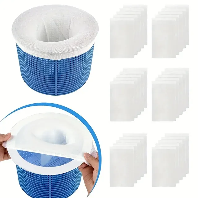 10er-Set Nylon-Skimmersocken für Pools 3